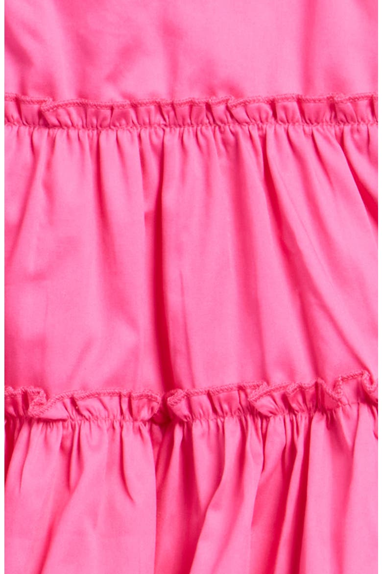 Tiered Sundress & Bloomers Set, Alternate, color, PINK