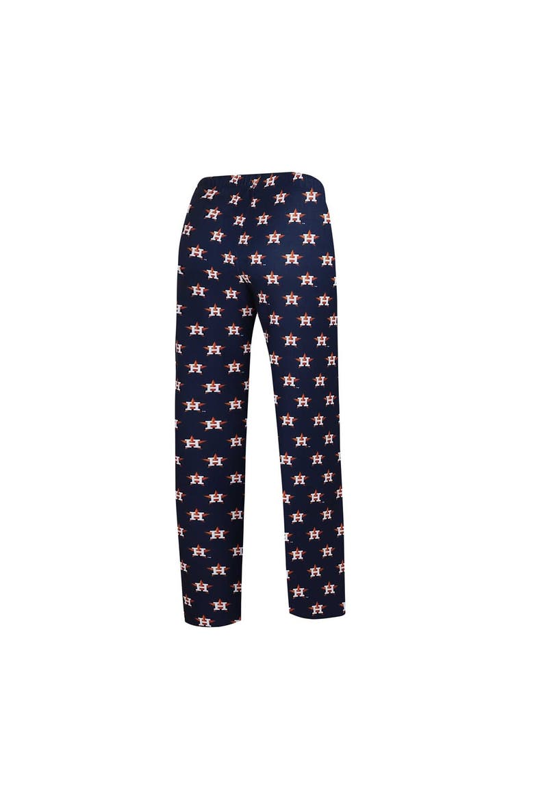 Women's Concepts Sport White/Navy Houston Astros Long Sleeve V-Neck T-Shirt & Gauge Pants Sleep Set, Alternate, color, White
