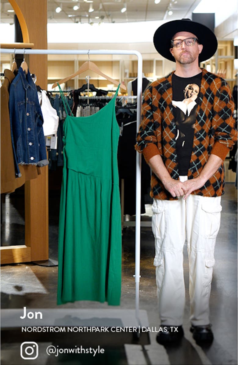 Shiloh Asymmetric Neck Dress, sales video thumbnail