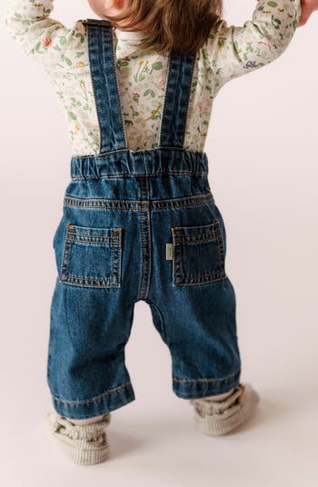 Print Long Sleeve Organic Cotton Bodysuit