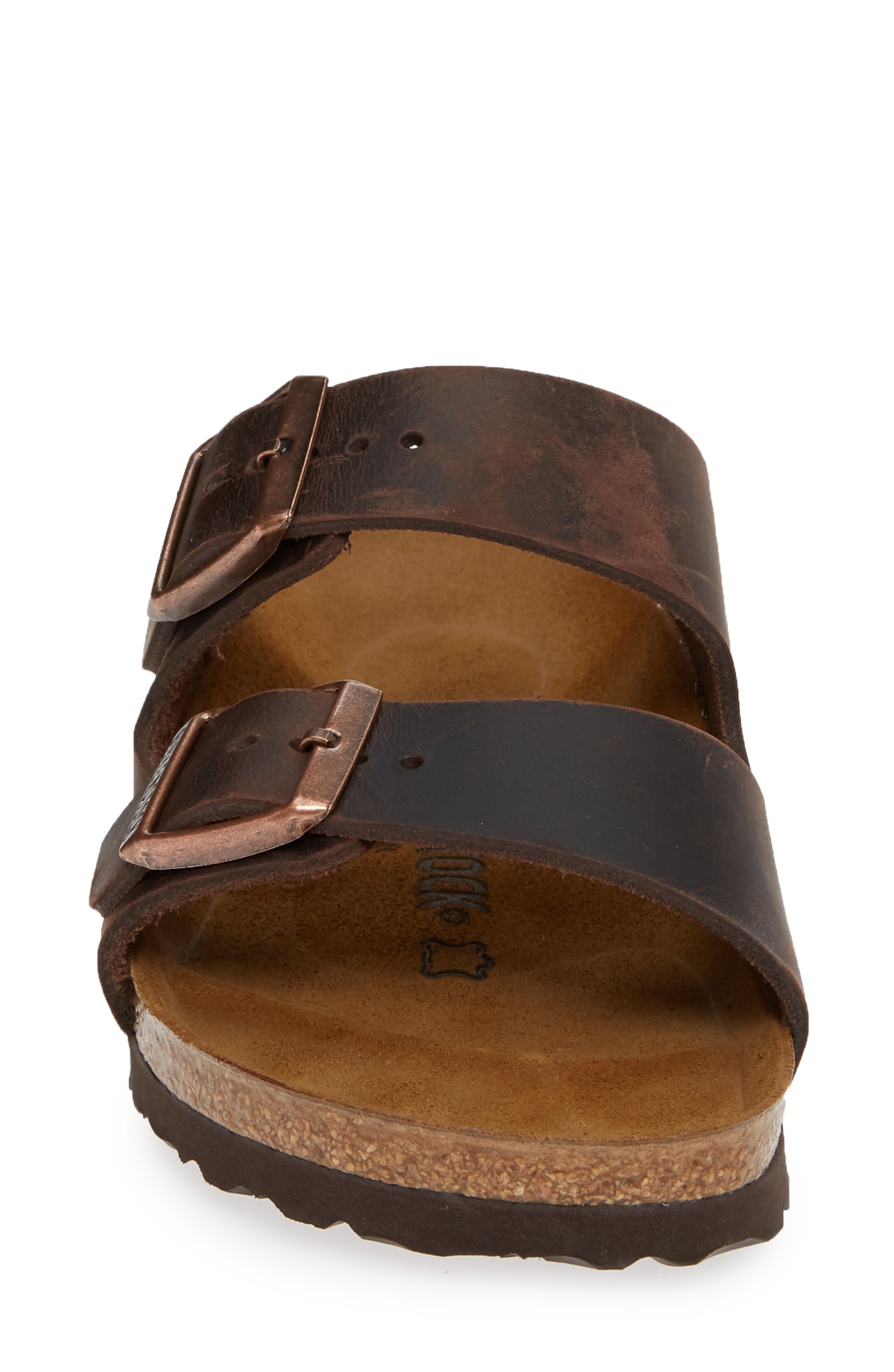 Birkenstock Arizona Sandal, Alternate, color, Brown