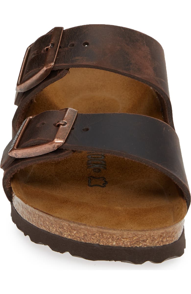 Birkenstock Arizona Sandal, Alternate, color, Brown