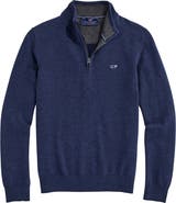vineyard vines Kids' Boathouse Quarter-Zip Pullover
