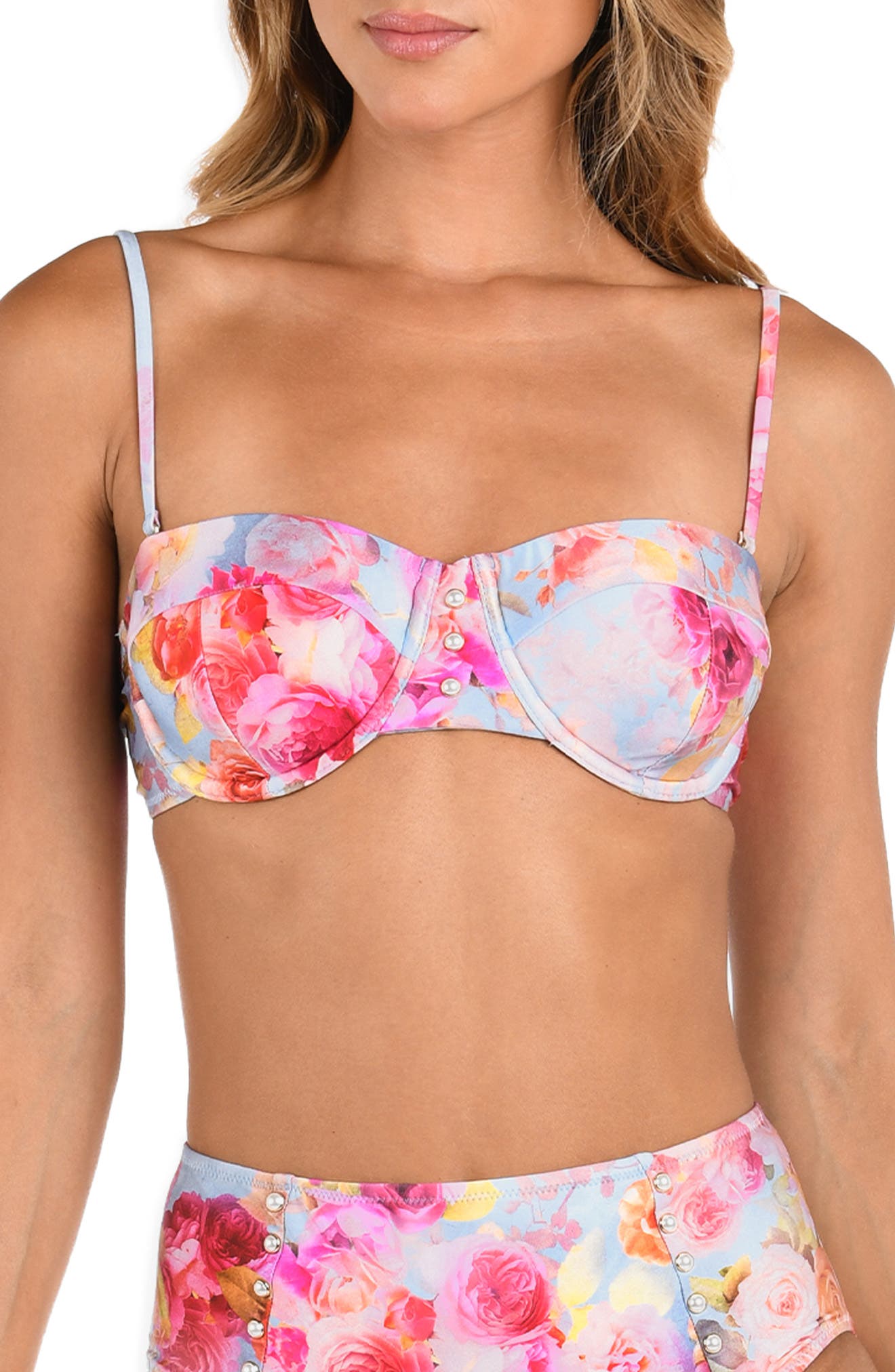 L'AGENCE Alexandria Underwire Bikini Top