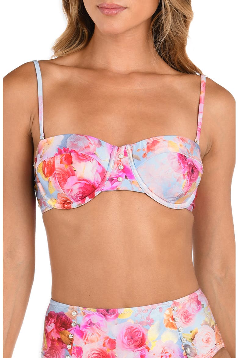 Alexandria Underwire Bikini Top, Main, color, PINK