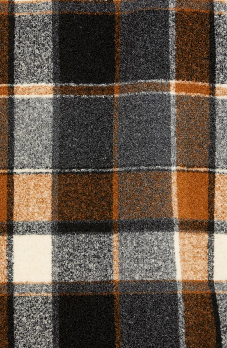 Treasure & Bond Plaid Puff Sleeve Shirt Jacket, Alternate, color, 