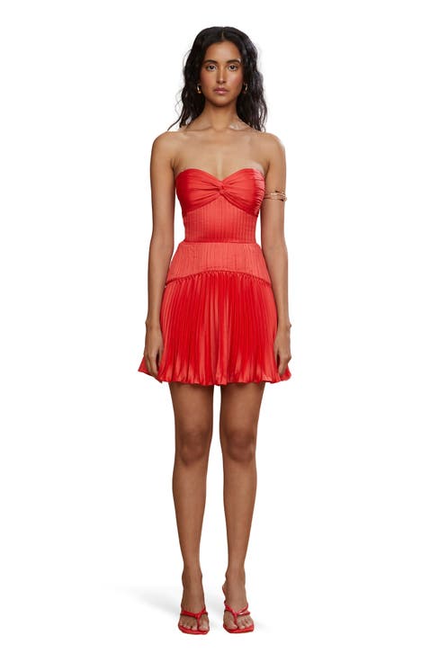 Catrina Mini Pleated Dress