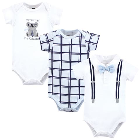 Little Soft Cotton All-in-One Outfits, Set of 3 (Baby)