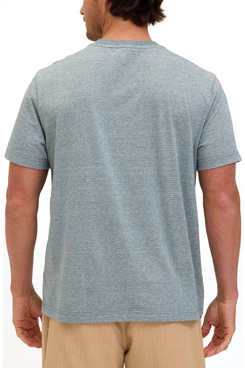 Carlos Short Sleeve Henley, Alternate, color, PEACOCK