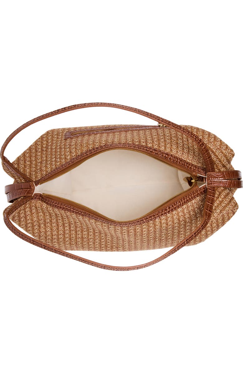 Dolce Vita Billy Woven Shoulder Bag, Alternate, color, Natural Raffia
