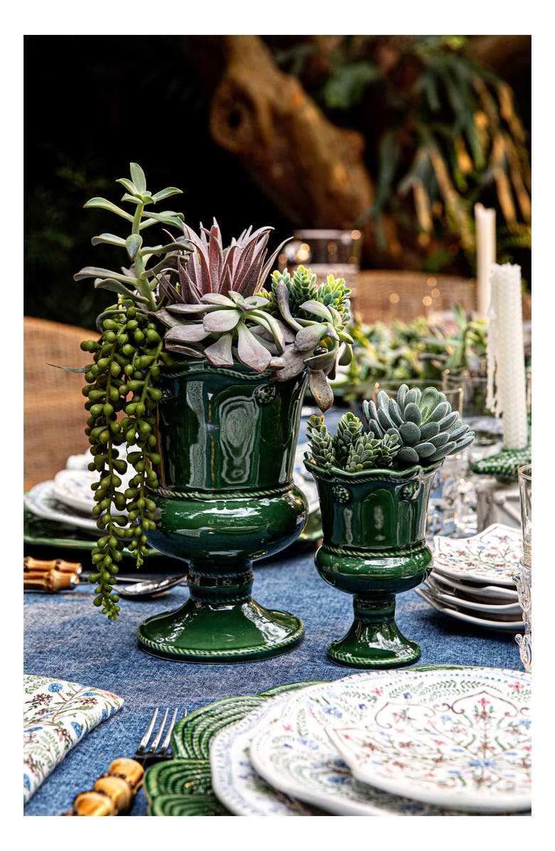 Juliska Berry & Thread Petite Parterre Vase, Alternate, color, Basil
