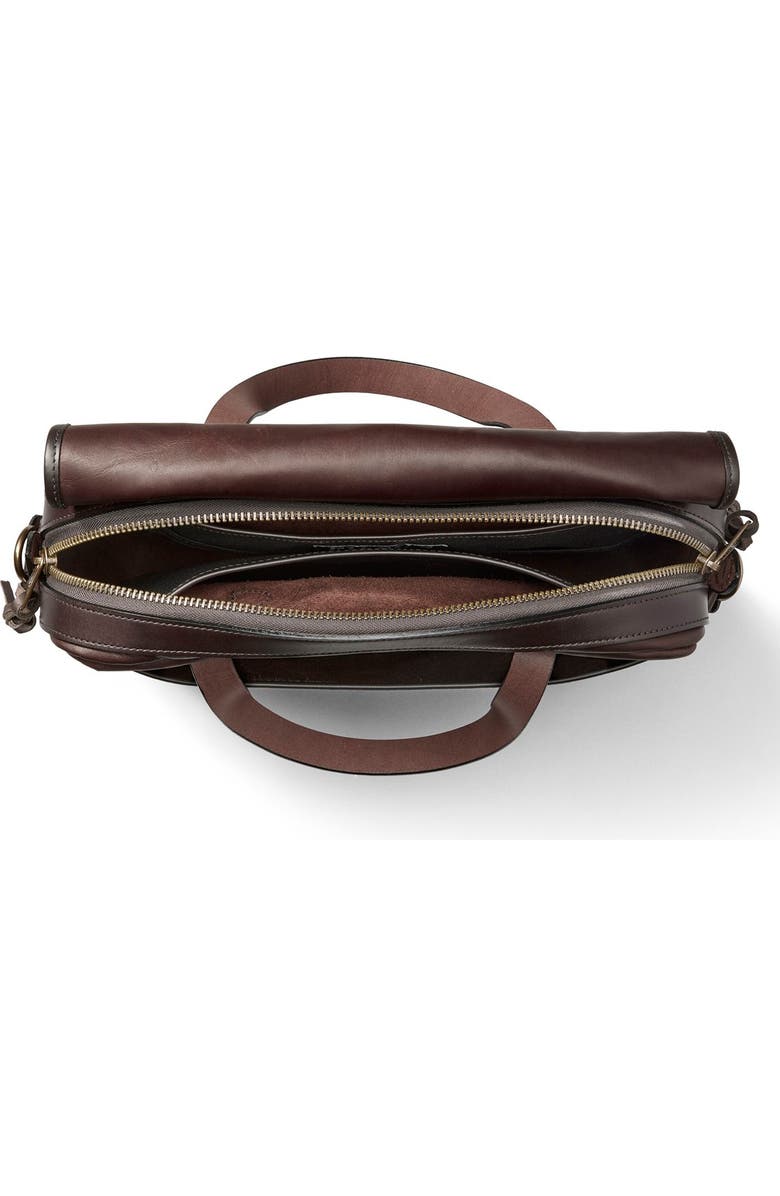 Filson Weatherproof Leather Briefcase, Alternate, color,