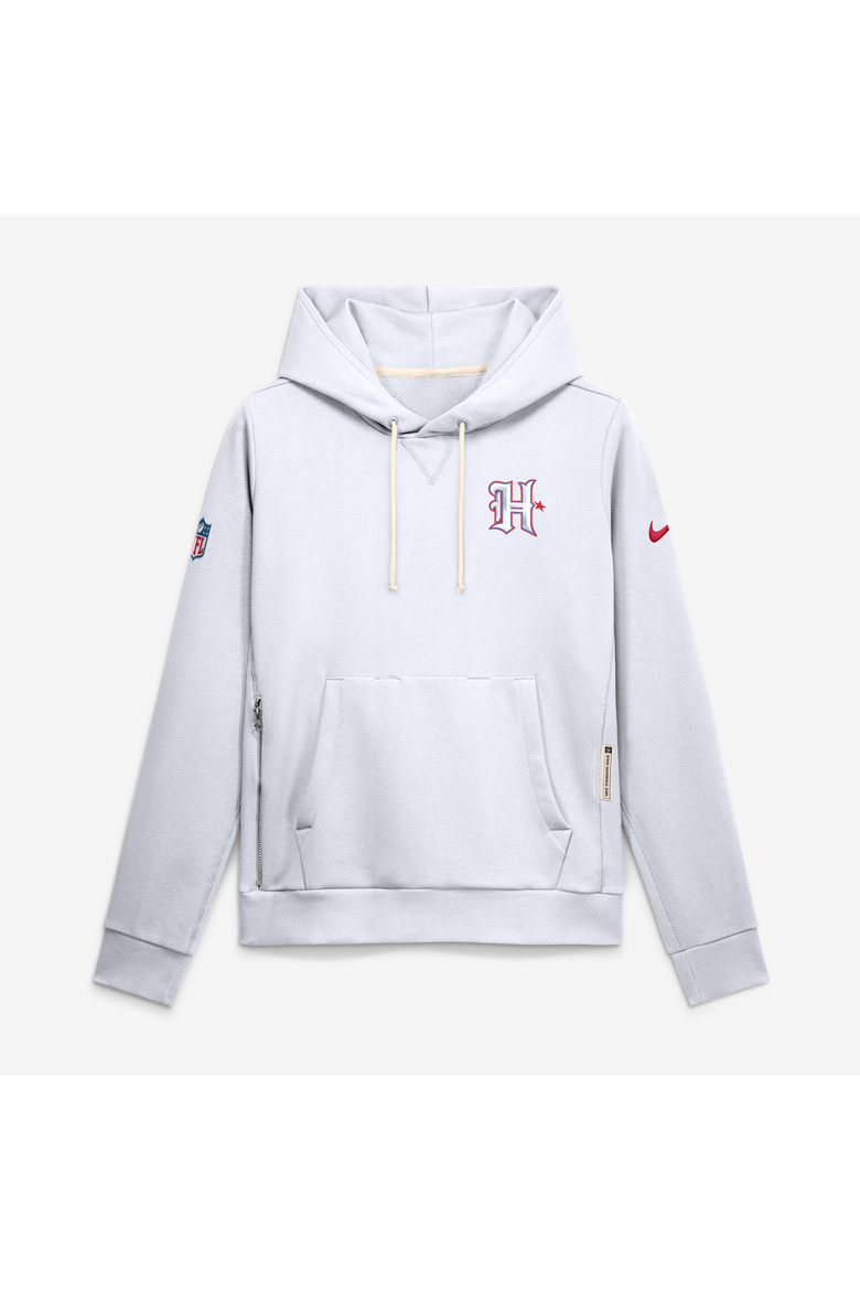 Women's Nike  White Houston Texans 2026 Rivalries Collection Standard Issue Sideline Pullover Hoodie, Alternate, color, White