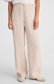 Madewell Pull-On Linen Pants