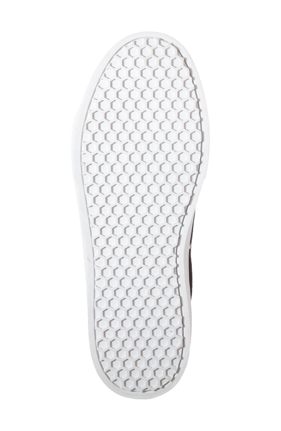 Sam Edelman 'Leya' Faux Fur Laceless Sneaker, Alternate, color, 