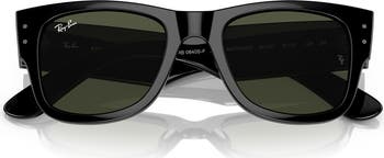 Mega Wayfarer 52mm Square Sunglasses
