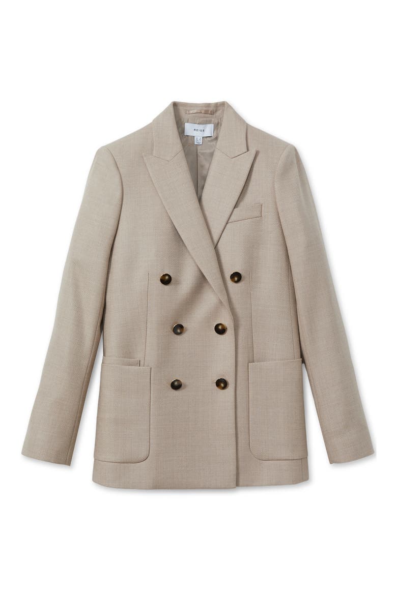 Harriet Wool Blend Dress, Alternate, color, NEUTRAL