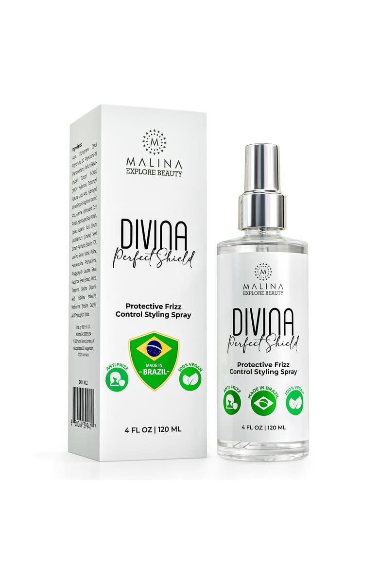 Malina Protective Frizz Control Styling Spray, Main, color, 