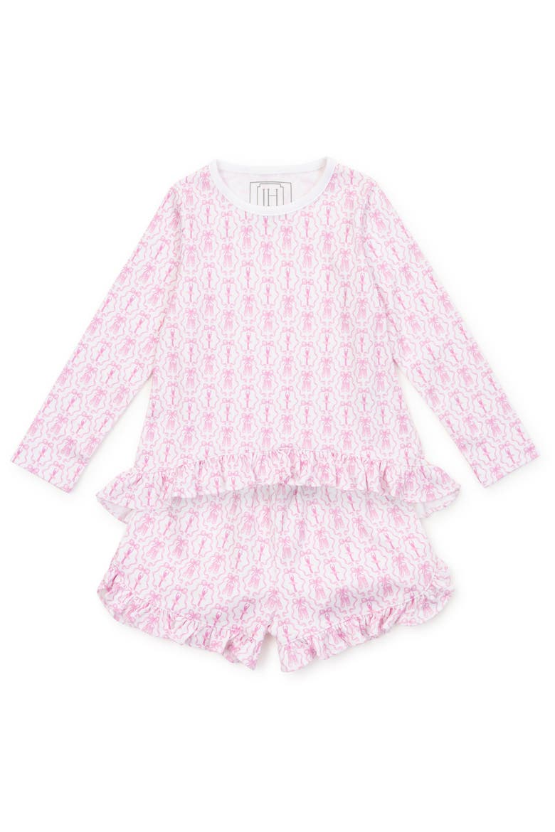 Rorie Girls' Short Set, Main, color, Ballet and Bows