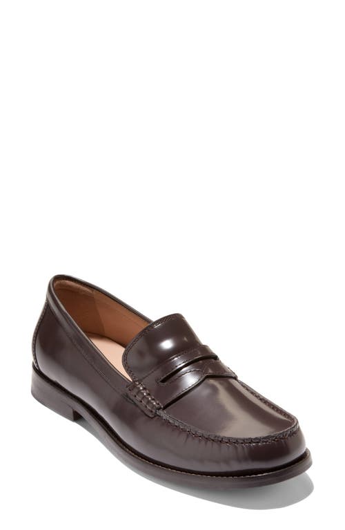 Cole Haan Lana Luxe Remastered Studded Penny Loafer In Brown