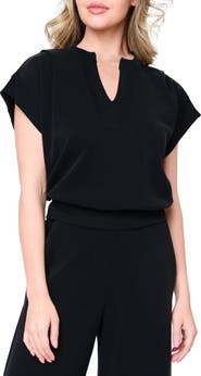 GIBSONLOOK Cloud Scuba Knit Top