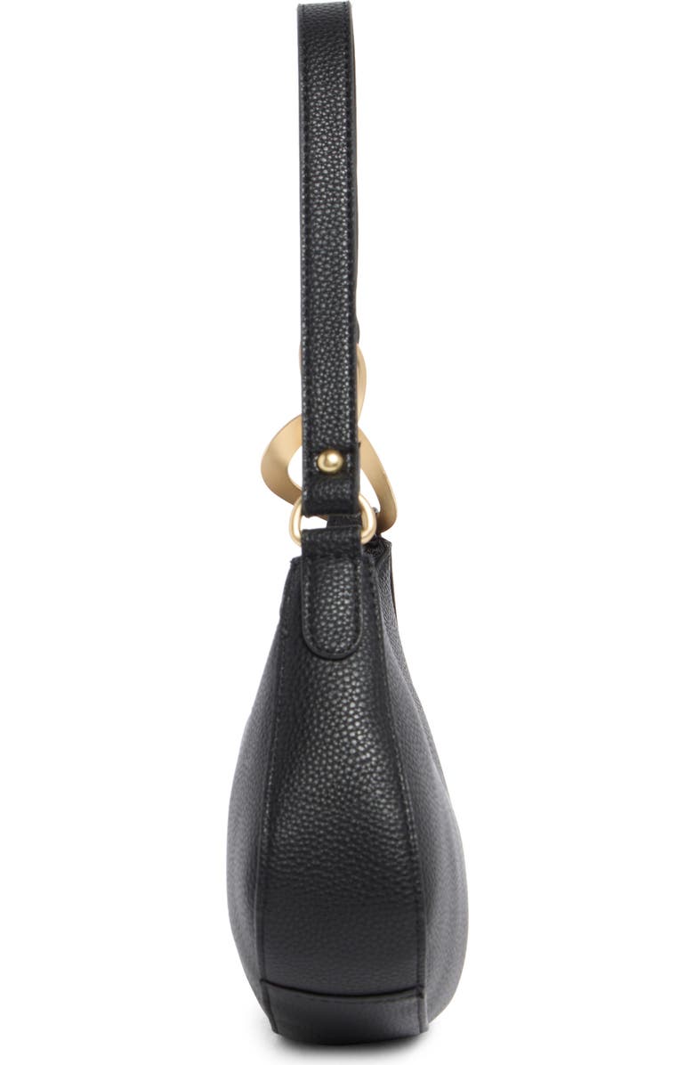 Nanette Lepore Jaala Oversize Link Crescent Shoulder Bag, Alternate, color,