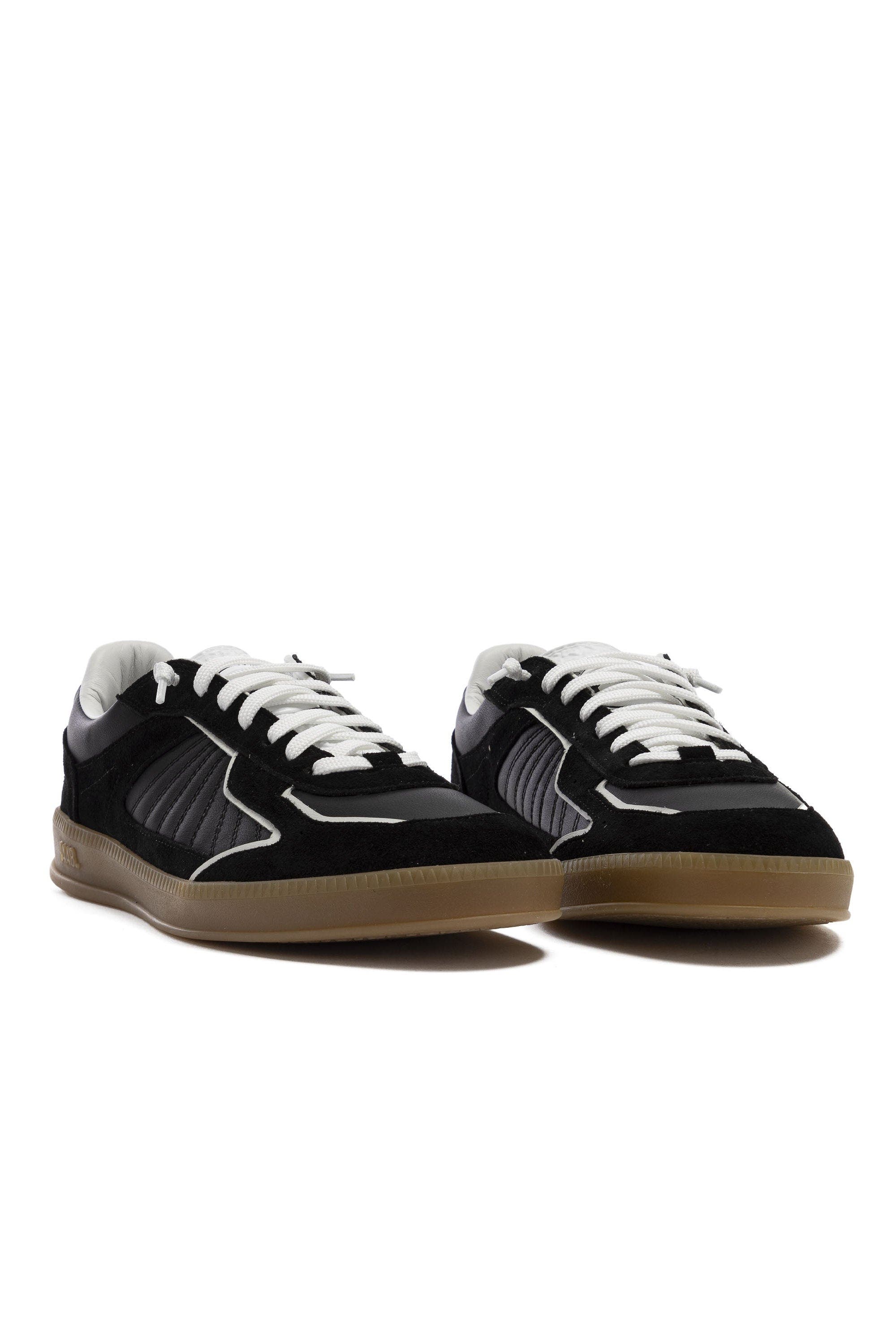 P448 Marte Sneaker, Alternate, color, Black/White