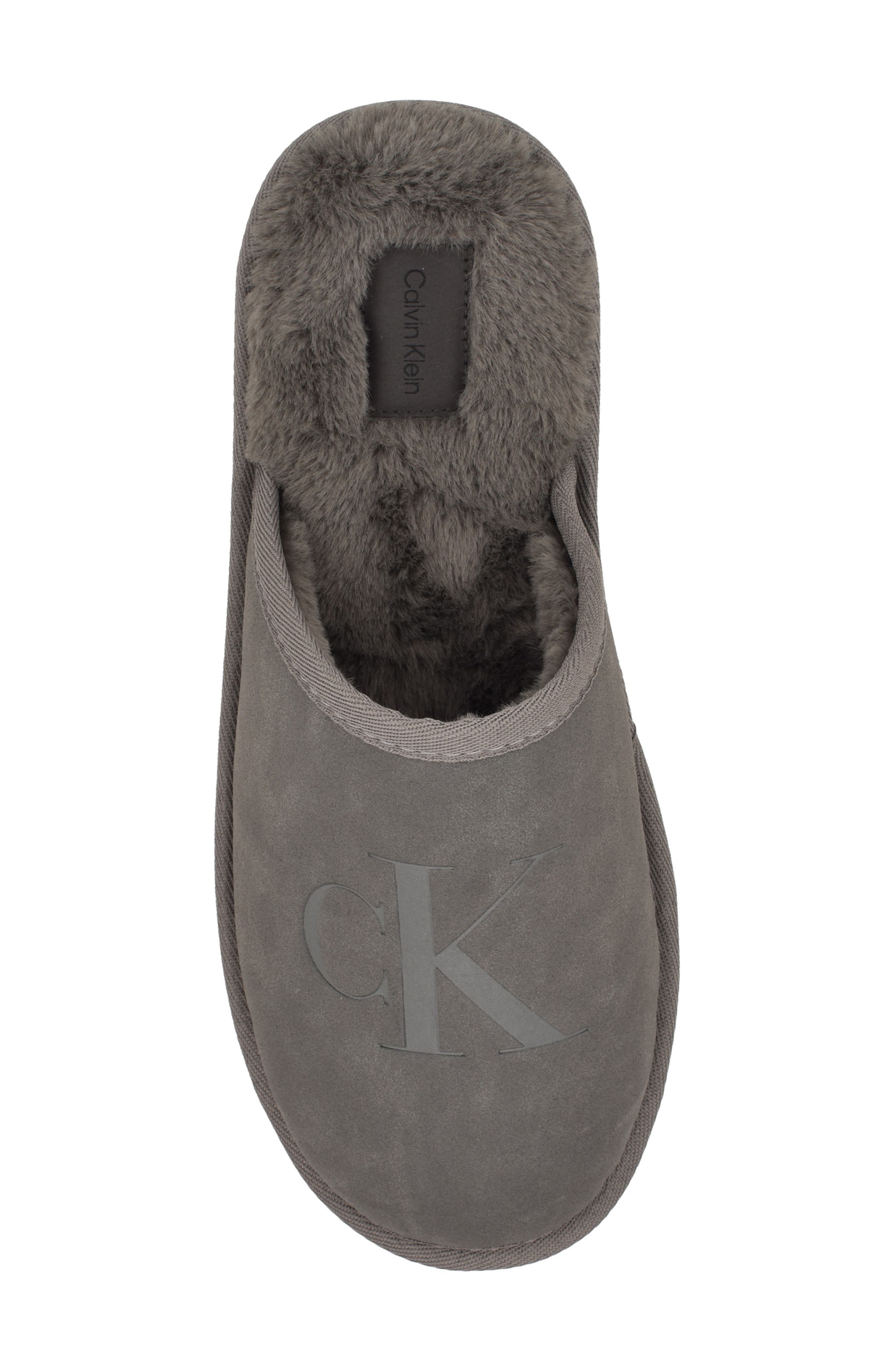 Calvin Klein Xavery Slipper, Alternate, color, Dark Gray 020