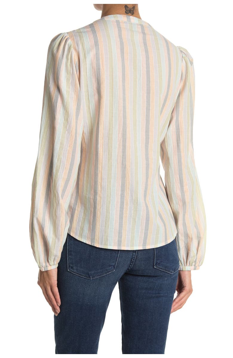 Joe's Stripe Balloon Sleeve Shirt, Alternate, color, 