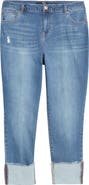 1822 Denim Deep Roll Cuff Jeans