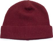 Portolano Merino Wool Rib Cuff Beanie