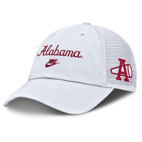 Men's Nike White Alabama Crimson Tide Club Legacy Adjustable Trucker Hat