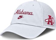 Nike Men's Nike White Alabama Crimson Tide Club Legacy Adjustable Trucker Hat