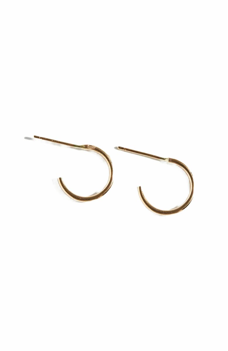 ABLE Celine Hoops, Main, color, Gold-Filled