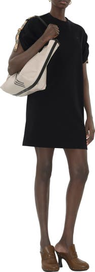 Burberry Check Trim Cotton T-shirt Dress | Nordstrom