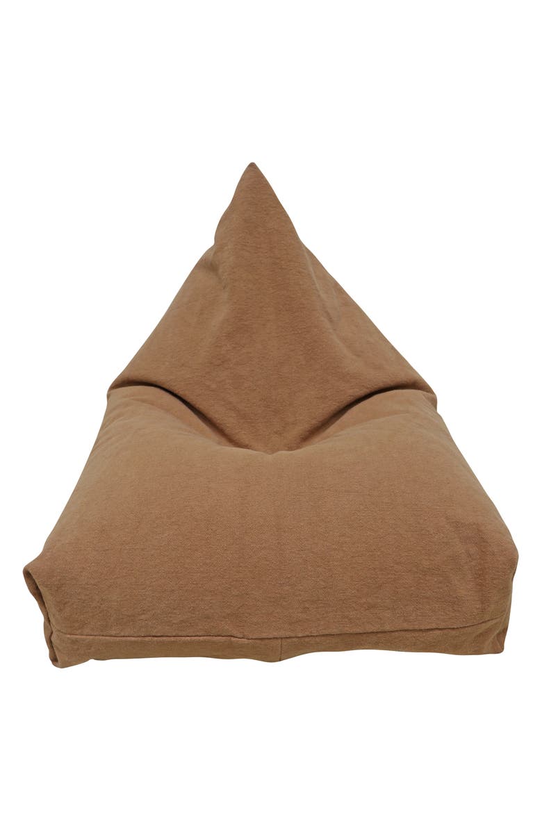 Lorena Canals Cleo Pouf, Main, color, Toffee