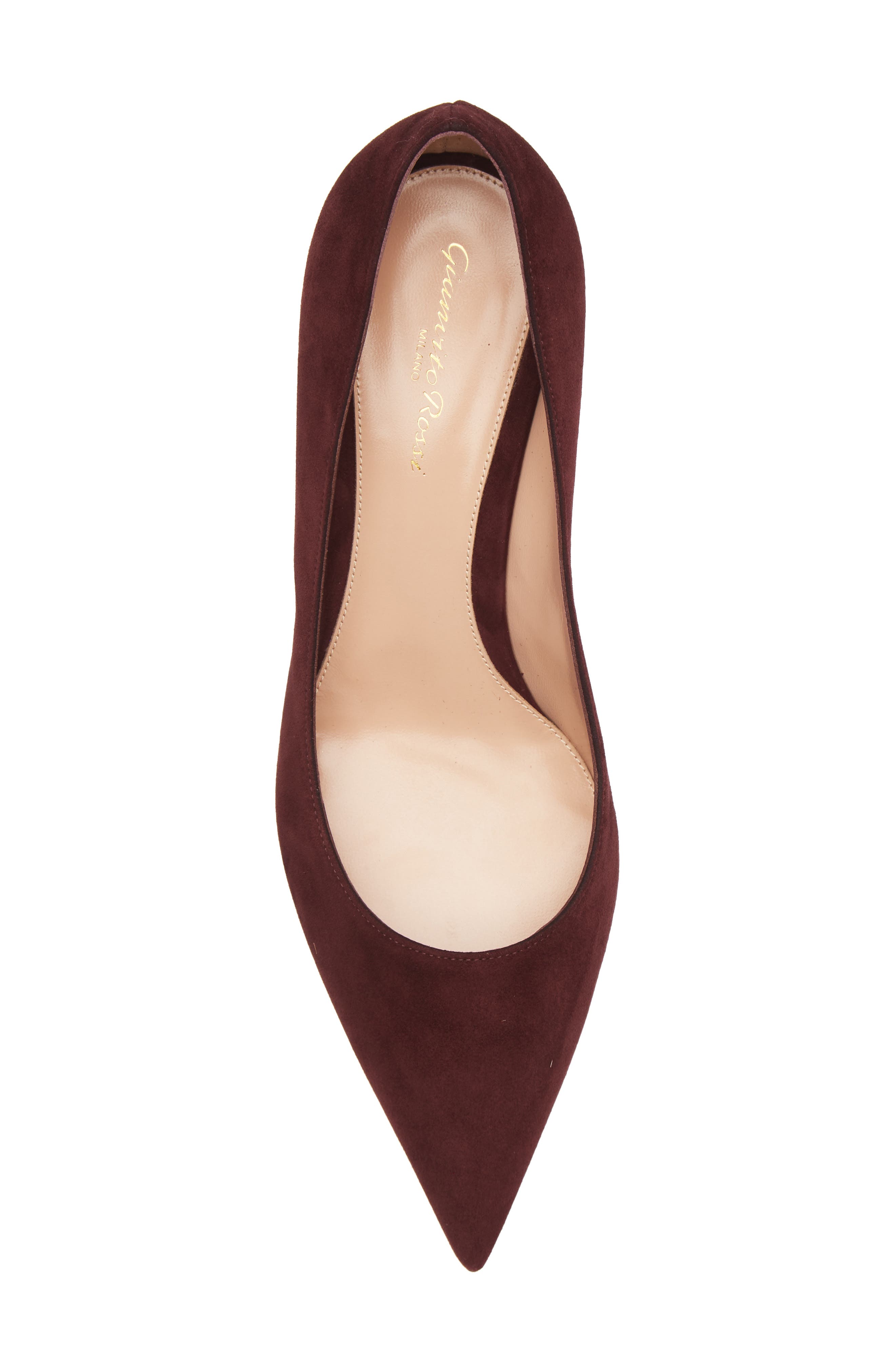Gianvito Rossi Pointed Toe Pump, Alternate, color, Royale