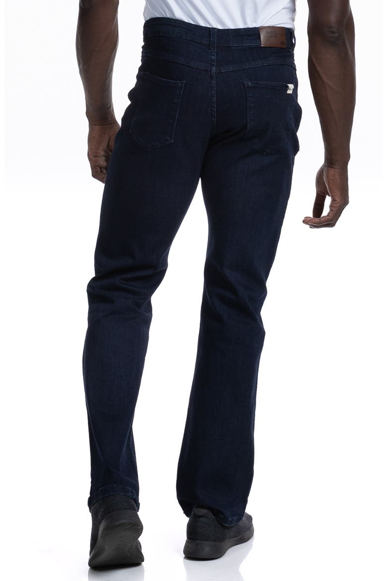 Relaxed Athletic Fit Jeans, Alternate, color, DARK DISTRESSED