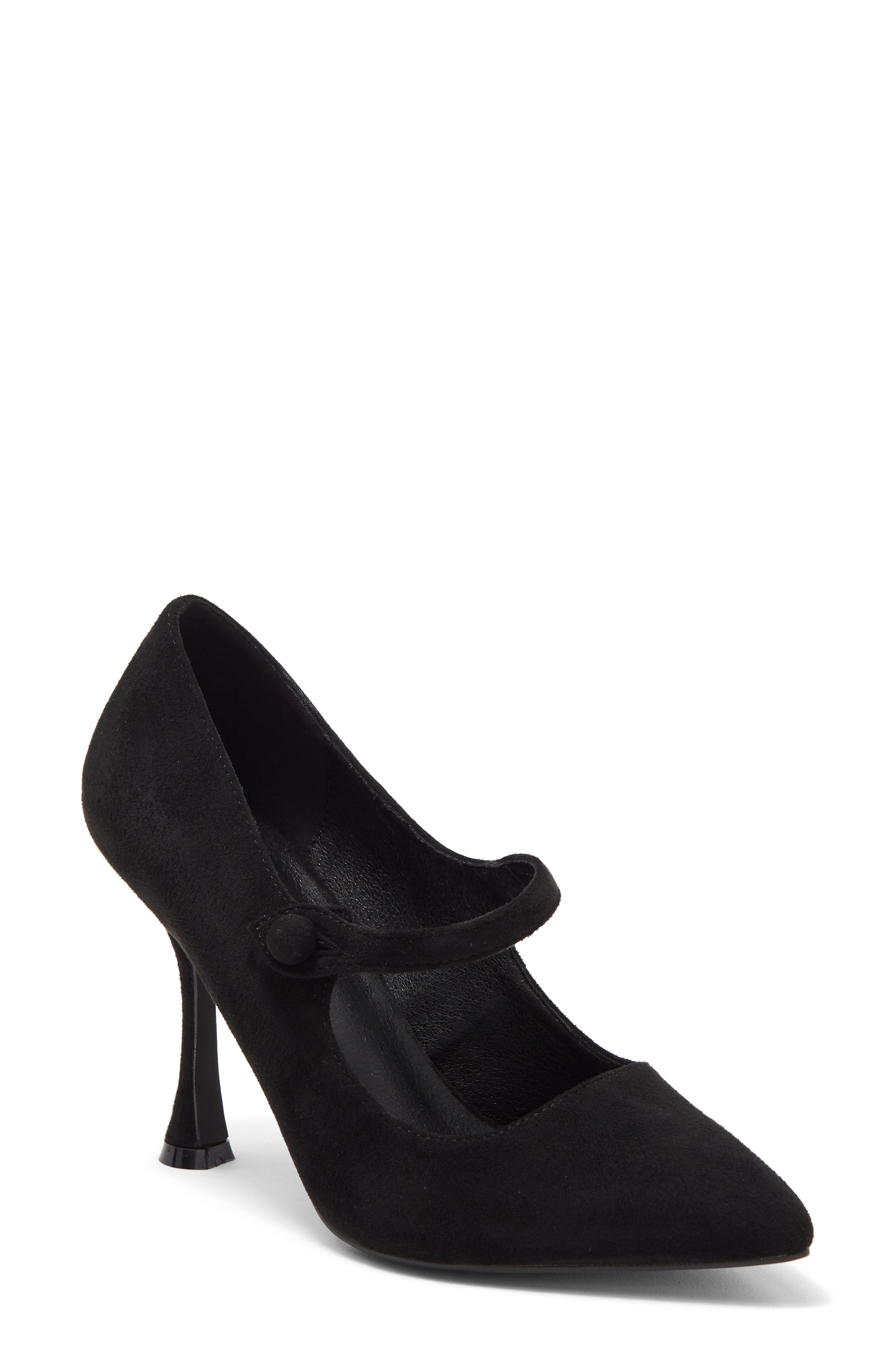 H HALSTON Mary Jane Pointed-Toe Pump, Main, color, 