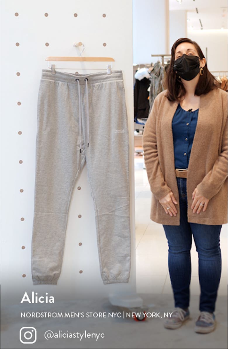 Gender Inclusive Heathered Organic Cotton Blend Joggers, sales video thumbnail