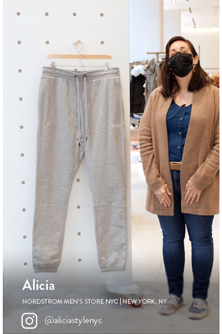 Gender Inclusive Heathered Organic Cotton Blend Joggers video