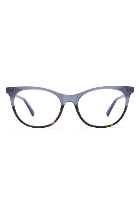 Jade 51mm Blue Light Blocking Cat Eye Glasses