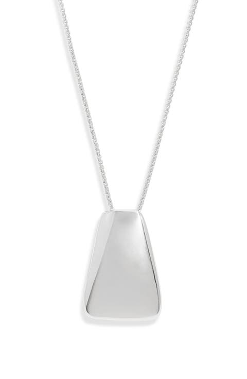 Box Chain Pendant Necklace