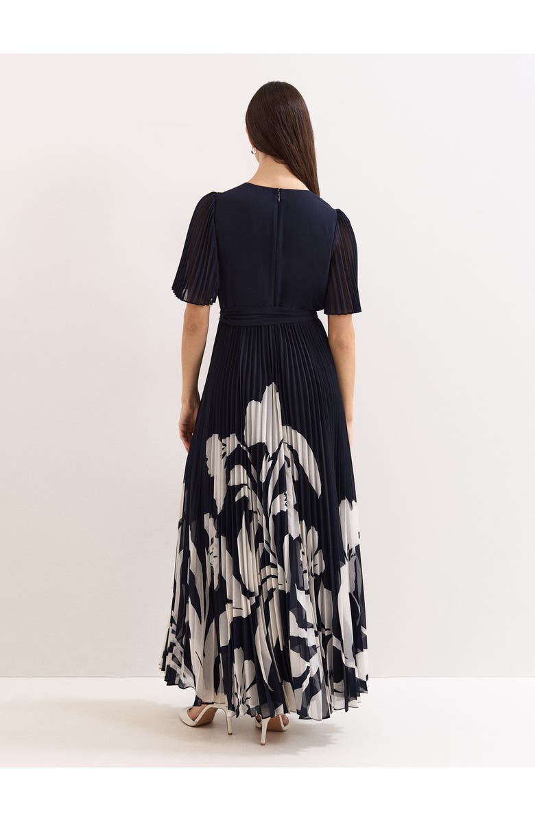 Phase Eight Abigail Wrap Dress, Alternate, color, Navy