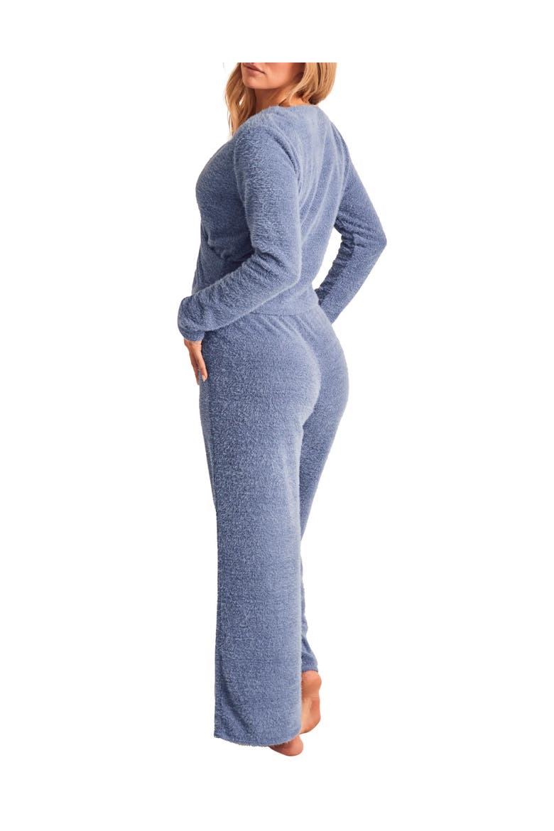 Katya Loungewear Set, Alternate, color, Medium blue