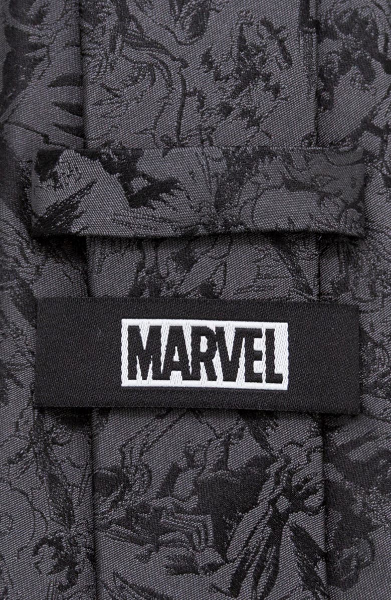 Cufflinks, Inc. x Marvel Venom Silk Tie, Alternate, color, Gray