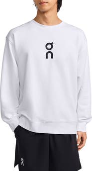 On Club Crewneck Cotton Blend Sweatshirt