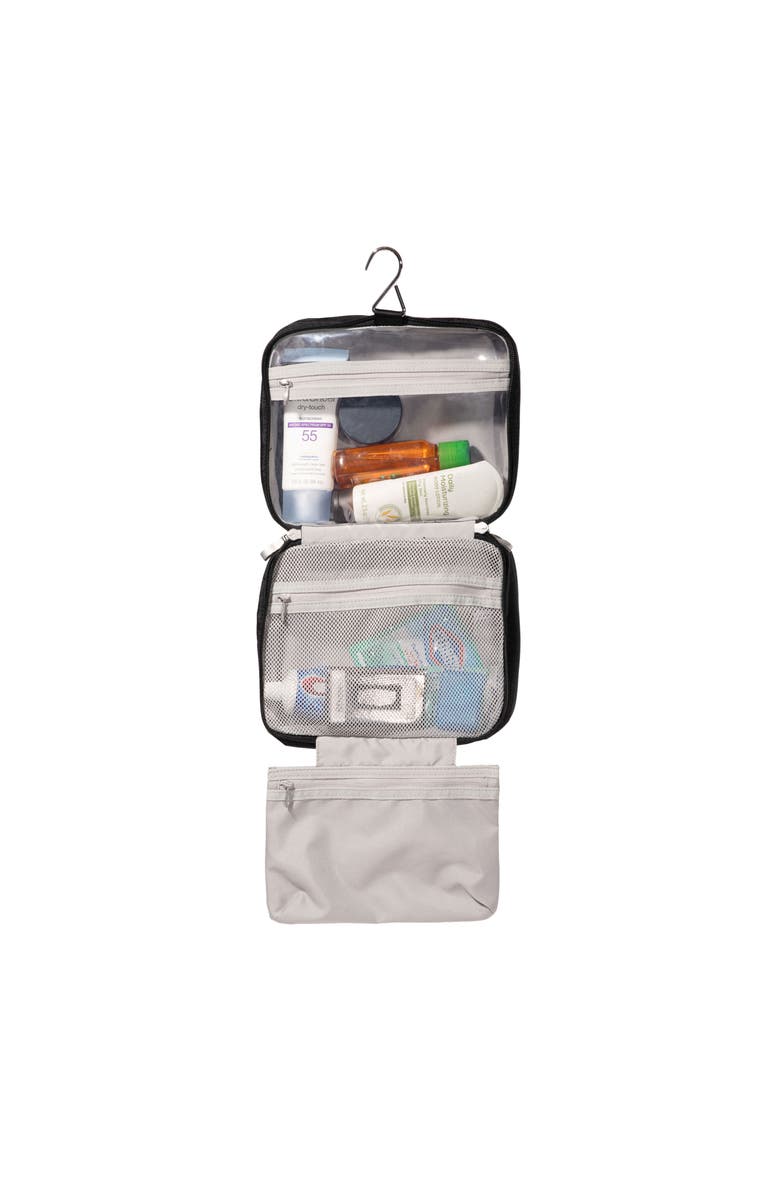 BAGGALLINI Hanging Travel Toiletry Kit, Alternate, color, Black