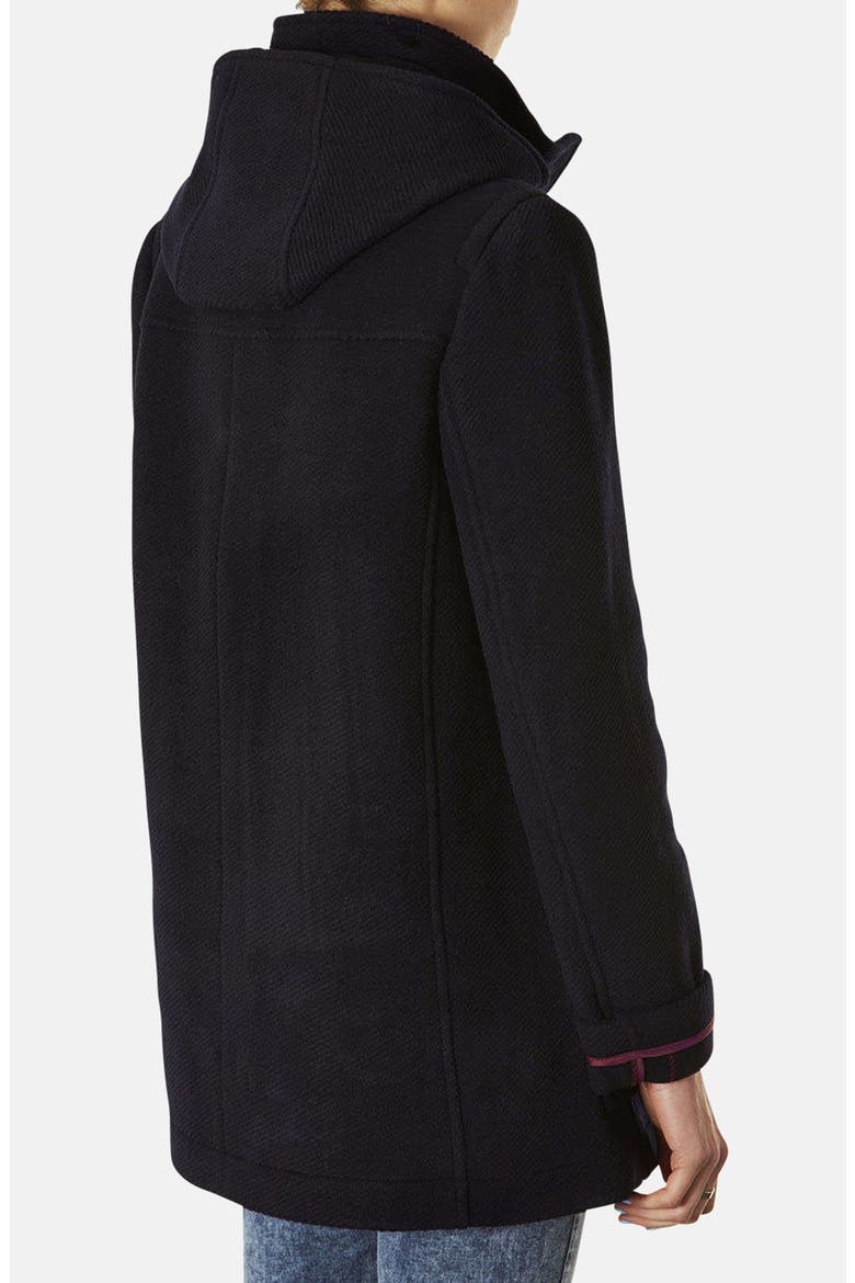 Hooded Toggle Duffle Coat, Alternate, color, NAVY BLUE