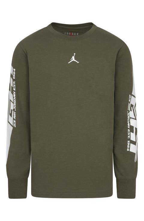 Kids' MVP Flight Long Sleeve Graphic T-Shirt (Big Kid)